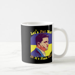 Mug Paix pour les Ukrainiens Mettons la guerre à sa pl