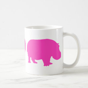 Mug Paix Rose Amour et Hippopotames