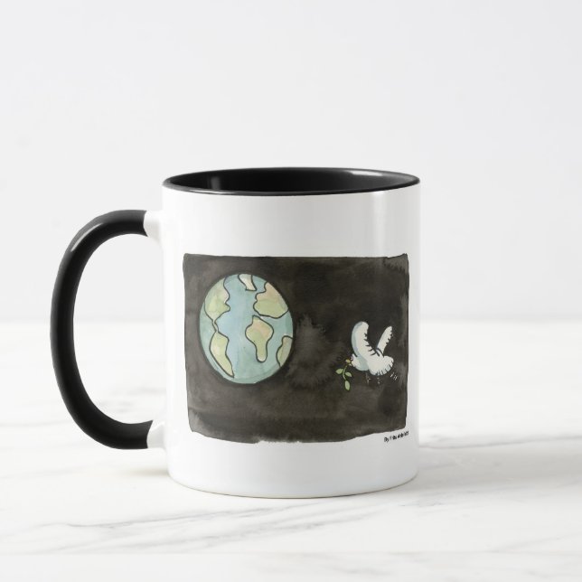 Mug Paix sur Terre (Gauche)