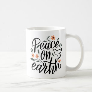 Mug Paix sur Terre Design Floral