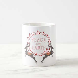 Mug Paix sur Terre Reindee vacances