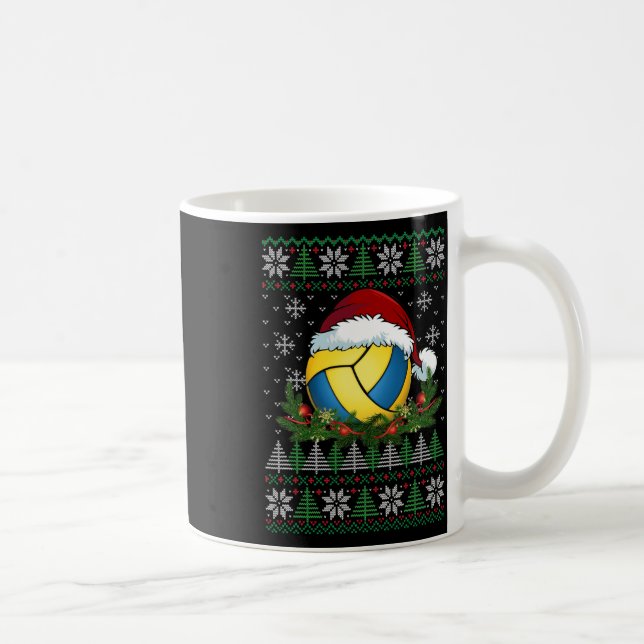 Mug Pajamas de la famille Santa Hat de volley-ball lai (Droite)