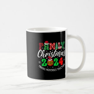 Mug Pajamas d'équipe de jumelage de Noël 2024 Père Noë