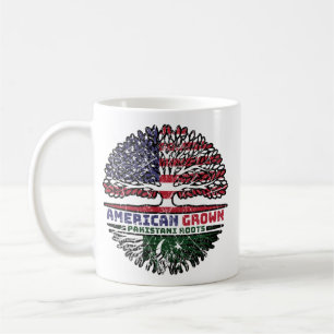 Mug Pakistan Pakistanais États-Unis Américain États-Un