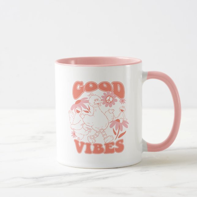 Mug Pal de rue Sésame | GOOD VIBES (Droite)