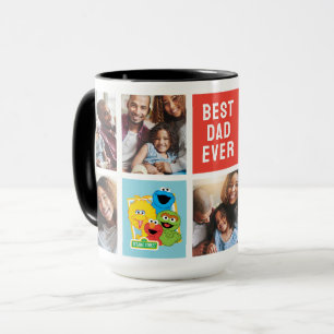 Mug Pal de rue Sésame Papa Photo Collage