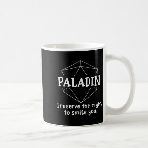 Mug Paladin Funny Caractère Plaisanterie Jeux de Rolep