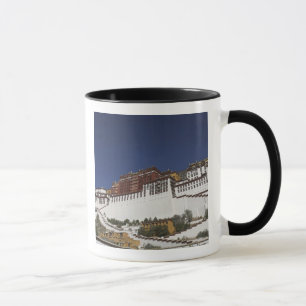 Mug Palais Potala à Lhassa, Tibet.