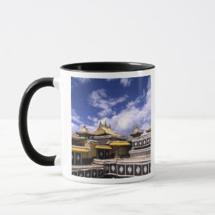 Mug Palais Potala à l'intérieur avec des clochers à la