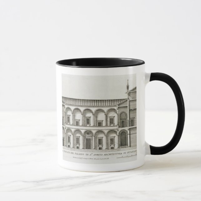 Mug Palazzo di Santo Spirito, des "Di Roma de (Droite)