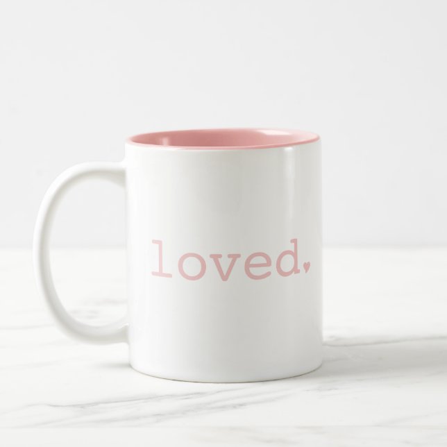 Mug pâle rose pâle (Gauche)
