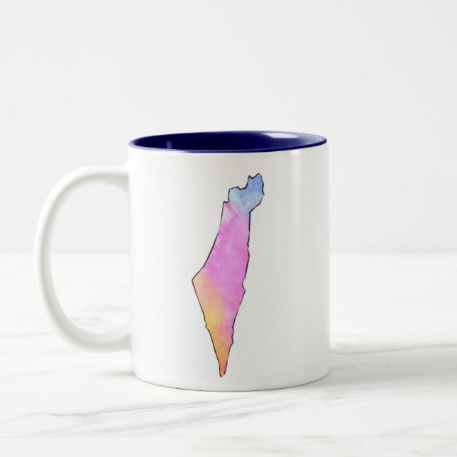 Mug - Palestine colorée - 11 oz (Gauche)