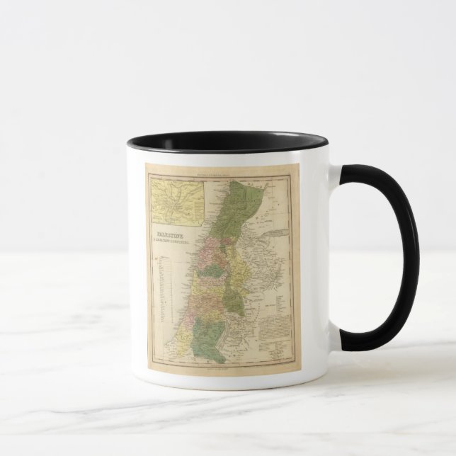 Mug Palestine et pays voisins (Droite)