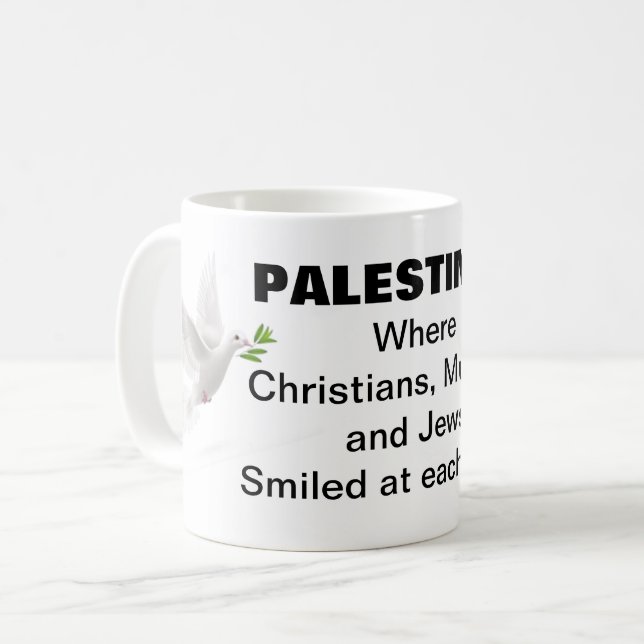 Mug Palestine...Souriait l'un à l'autre (Devant gauche)