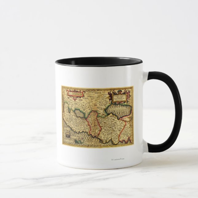 Mug PalestineCarte panoramiquePalestine 5 (Droite)