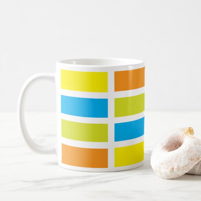 Mug Palette de couleurs Art (Avec donut)