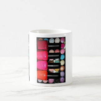 Mug Palette de fard à paupières de Polishe de clou de