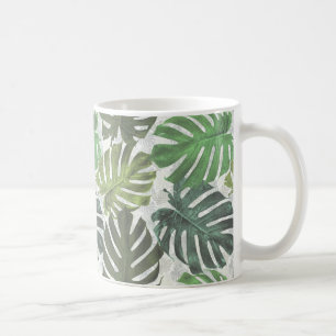 Mug Palm monstera feuilles tropicaux