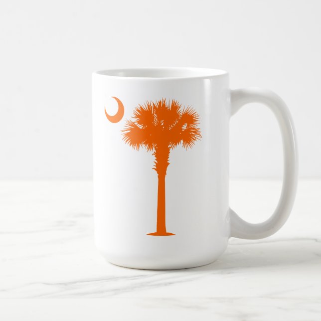 Mug Palmetto orange (Droite)