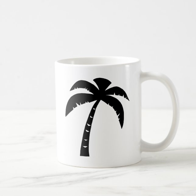Mug Palmier noir (Droite)