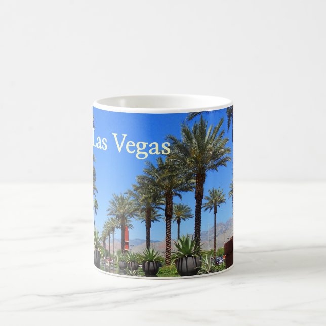 Mug Palmiers de Las Vegas à la roche rouge (Centre)