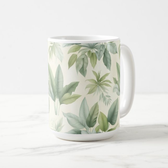 Mug Palmiers Paradis (Devant droit)
