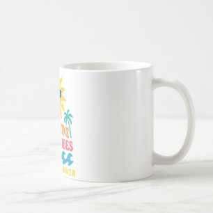 Mug Palmiers & Positivité - Humeur Rétro été