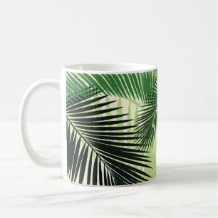 Mug Palmiers tropicaux Monocolor