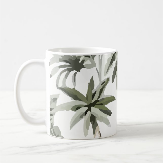 Mug Palmiers tropicaux Vintages hawaïens (Gauche)