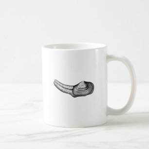 Mug Palourde de Geoduck (illustration noire et