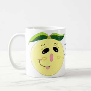 Mug Pamplemousse Dessiné Drôle