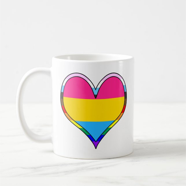 Mug Pan Pride Heart (Gauche)