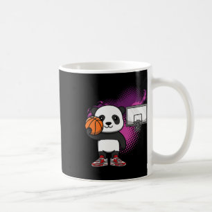 Mug Panda Bear Bysketbyll joueur Amoureux des animaux 