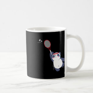 Mug Panda Bear Joueur Badminton Singles Doubles Ace An