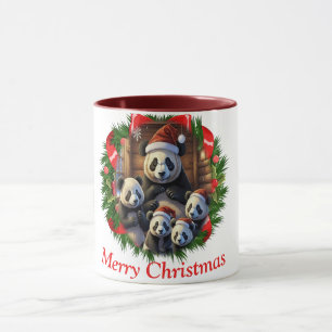 Mug Panda Bear Noël