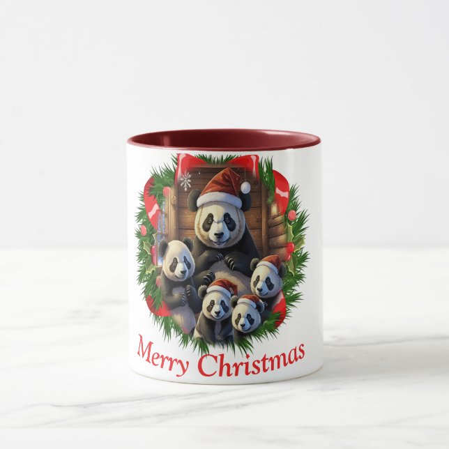 Mug Panda Bear Noël (Centre)