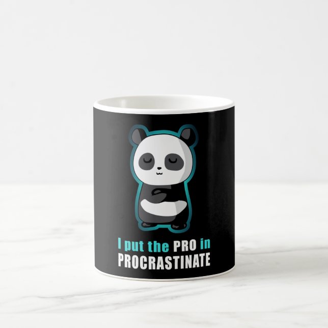 Mug Panda Bear Pandas Cute Animal Paw Funny Gidei (Centre)
