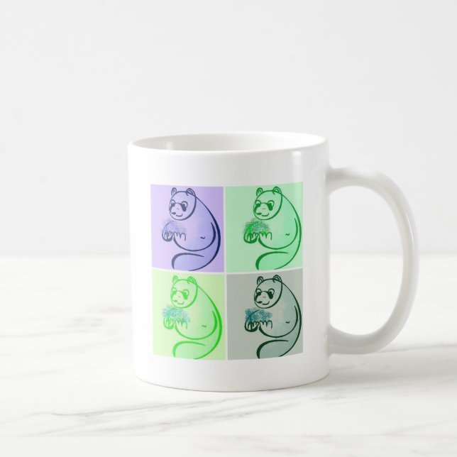 Mug Panda Bear Pop Art (Droite)