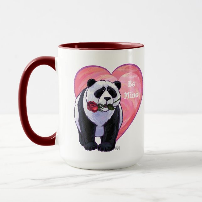 Mug Panda Bear Saint Valentin (Gauche)