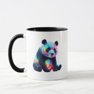 Mug Panda Crystal Neon