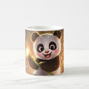 Mug Panda de style cartoon vibrant Mignon Coloré
