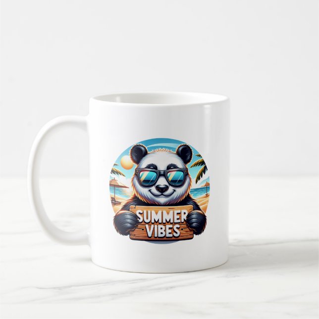 Mug Panda d'été (Gauche)