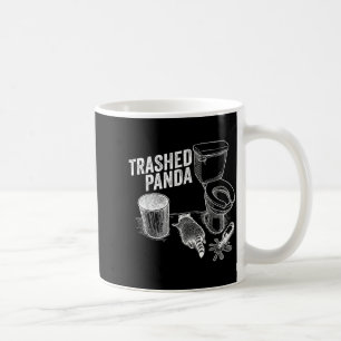 Mug Panda détruit drôle de raton laveur ivre Mème Amou