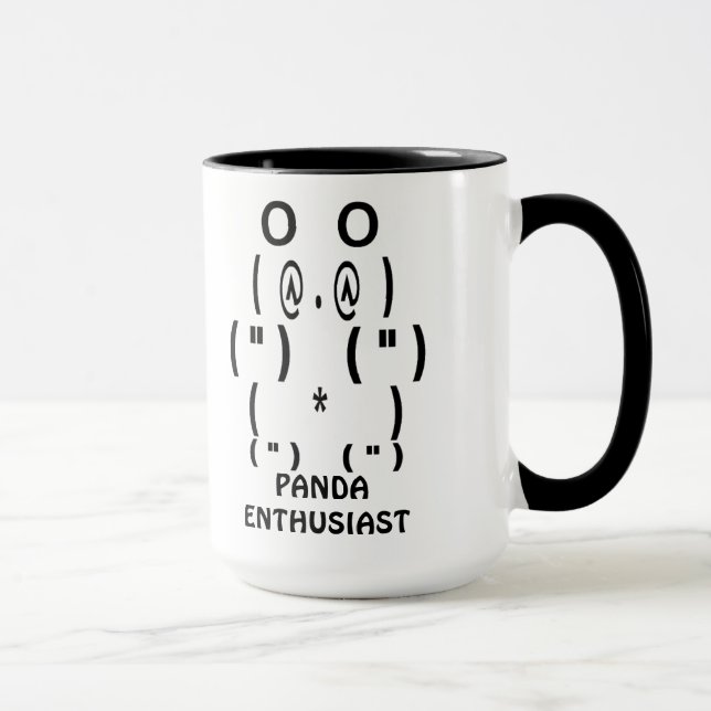 Mug Panda Enthousiaste (Droite)