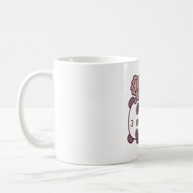 Mug Panda Et Ours De Koala À Coucher (Gauche)