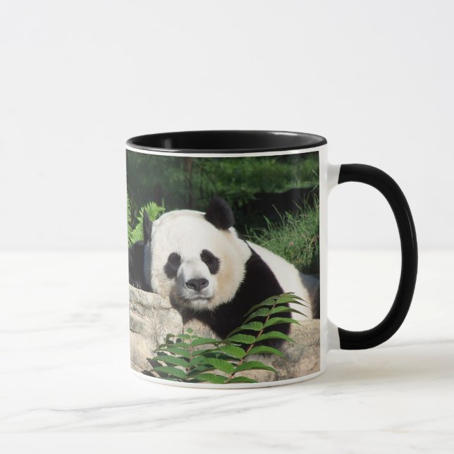 Mug Panda géant faisant une sieste (Droite)