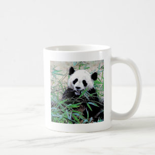Mug Panda Manger Feuilles