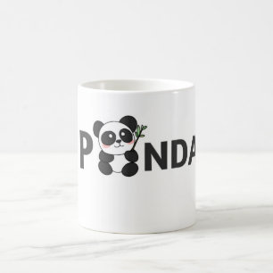 Mug Panda mignon - Mug noir et blanc adorable