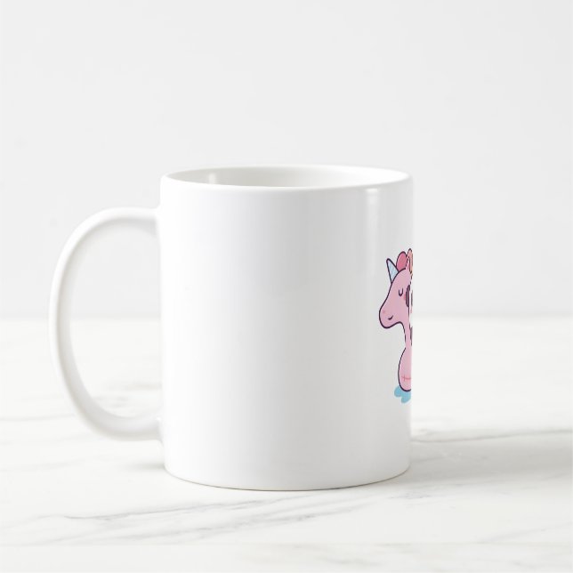 Mug Panda mignonne Profitez du thé à bulle sur la lico (Gauche)