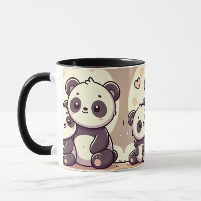 Mug Panda Moonlight Love (Gauche)